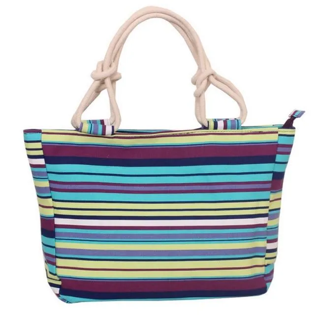2018 Fashion Folding Women Big Size Handbag Tote Ladies Casual Flower Printing Canvas Graffiti Shoulder Bag Beach Bolsa Feminina