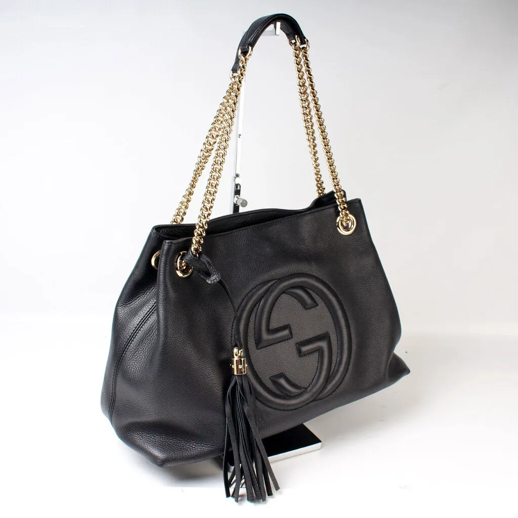 308982 Soho Leather Shoulder Med