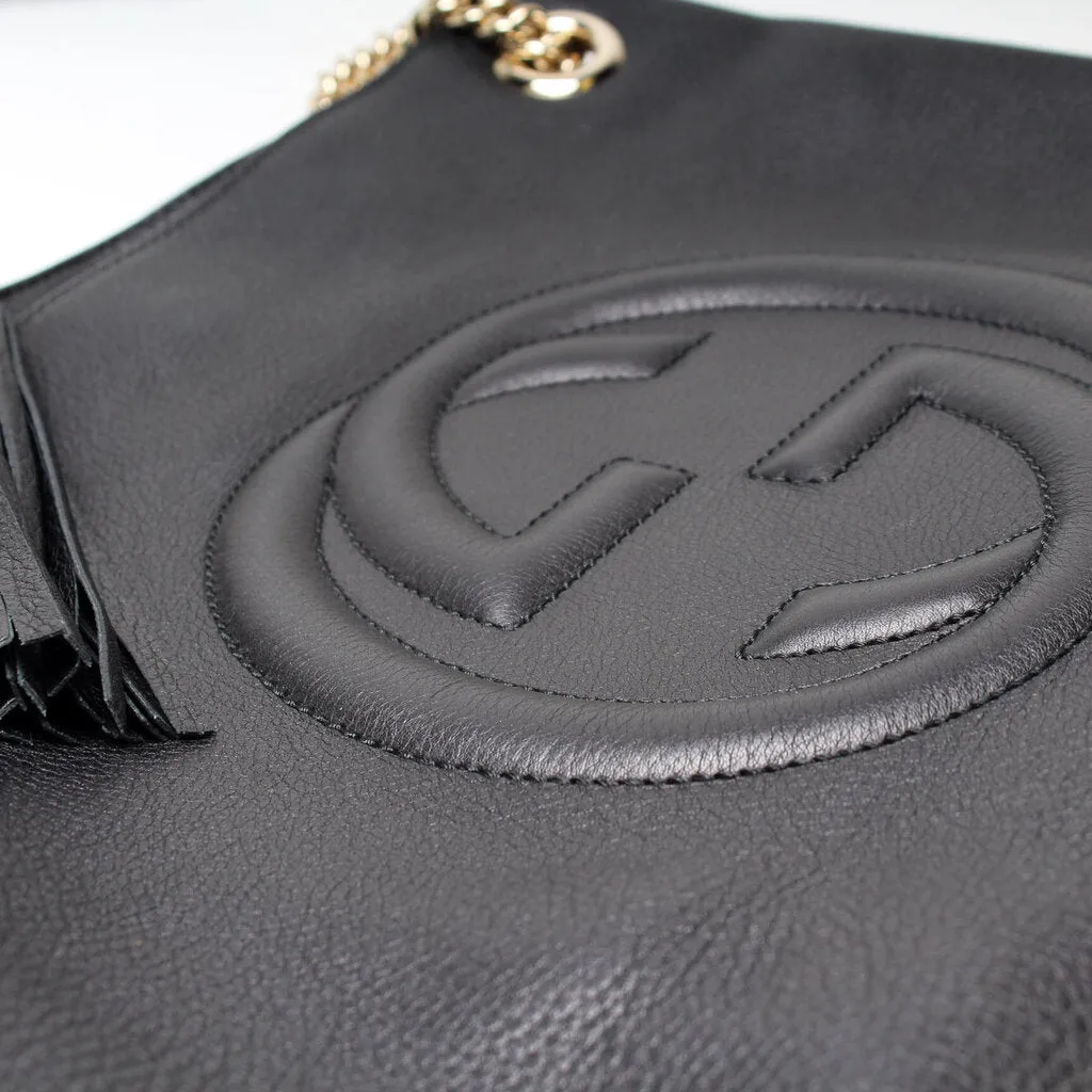 308982 Soho Leather Shoulder Med