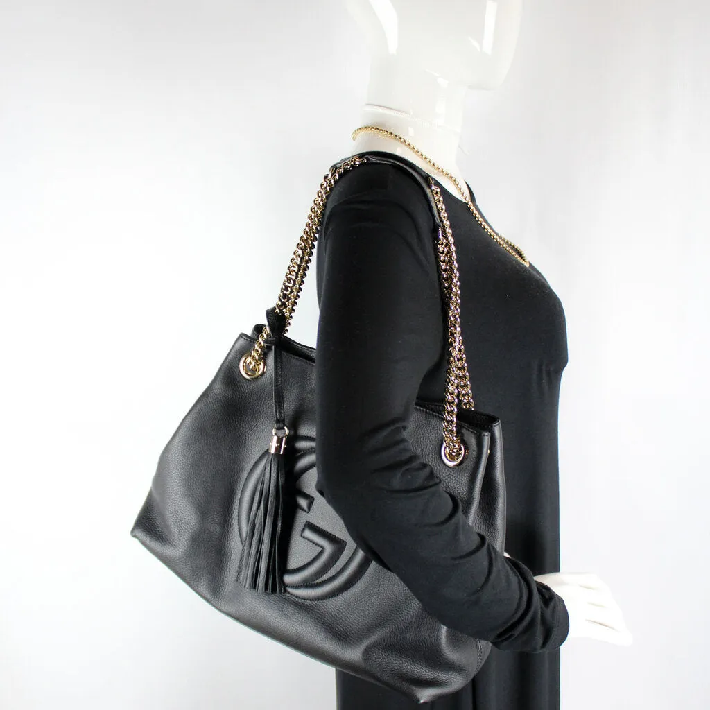 308982 Soho Leather Shoulder Med