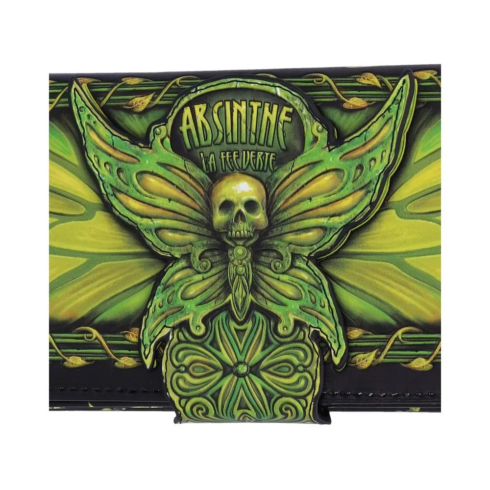 Absinthe La Fee Verte Embossed Purse
