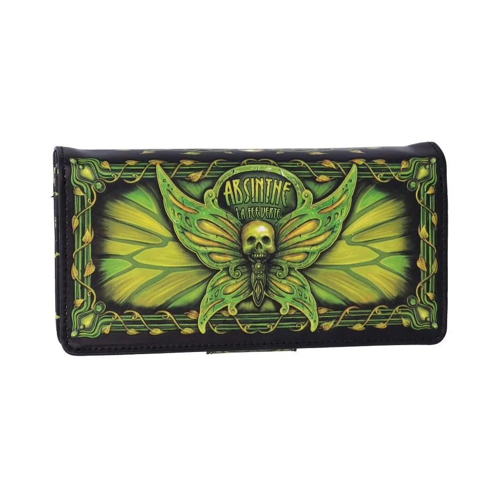 Absinthe La Fee Verte Embossed Purse