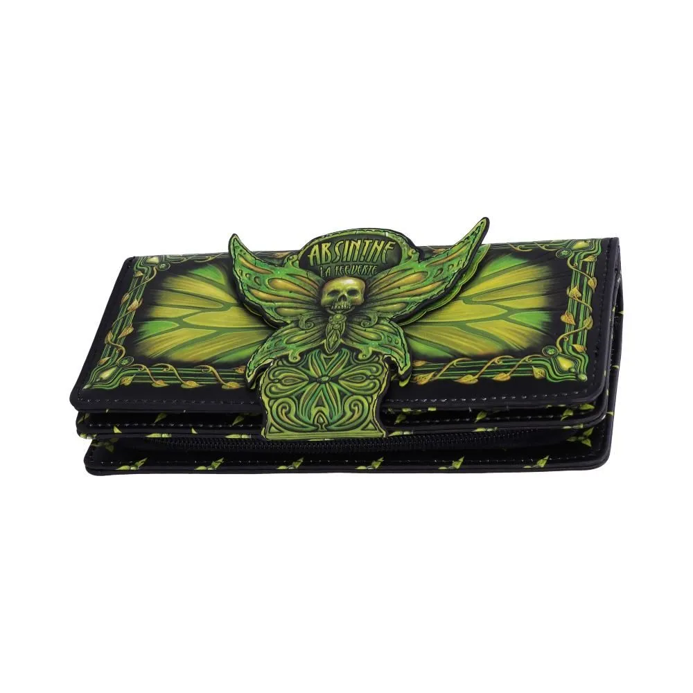 Absinthe La Fee Verte Embossed Purse