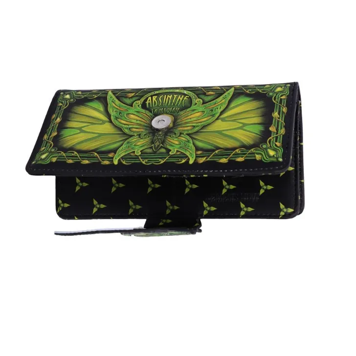 Absinthe La Fee Verte Embossed Purse