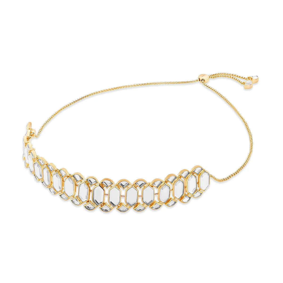 Amara Mirror Choker Necklace