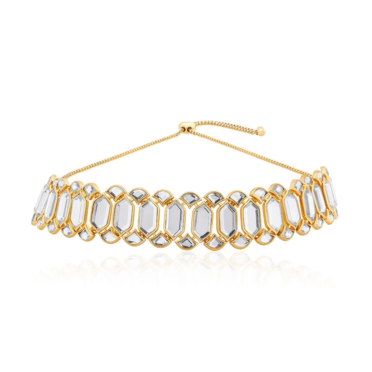 Amara Mirror Choker Necklace