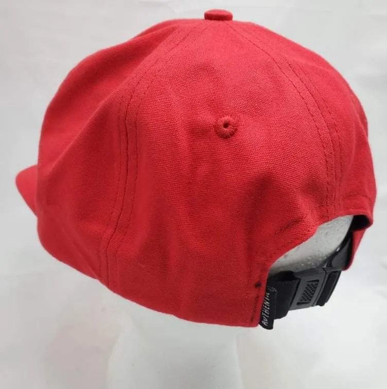 Authentic Skateboard Supply - Franny Red Strap Back