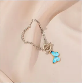 Beautiful Butterfly Desing Bracelet Set - Set Of 1