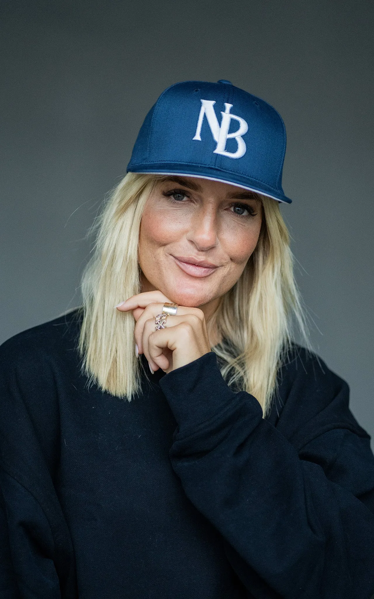 BLUE SNAPBACK CAP