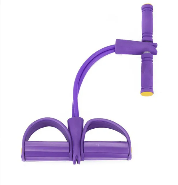 Body Building Pull Rope Straps Feet Chest Expander Indoor Sport Exerciser Resistance Bands Sit-up Pulling Tube Fitness Equipment
