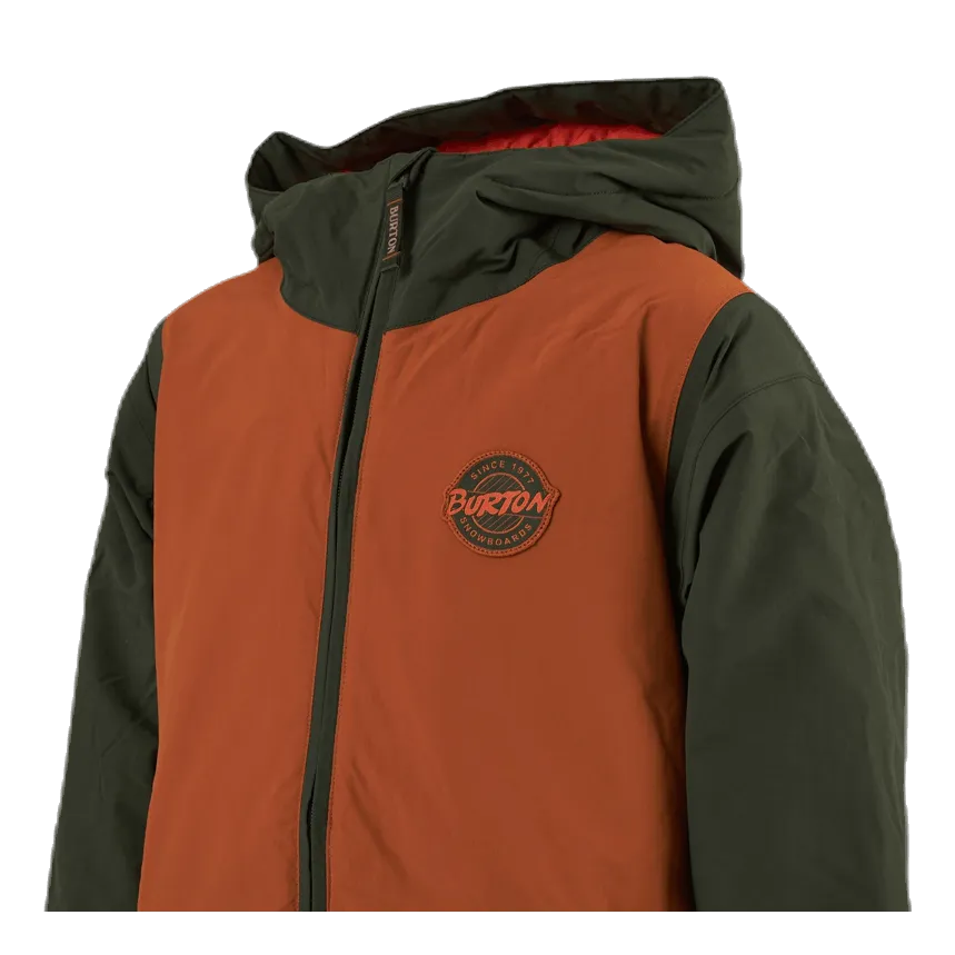 Boys Gameday Jacket Brown/Green