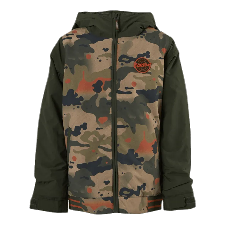 Boys Gameday Jacket Patterned/Green