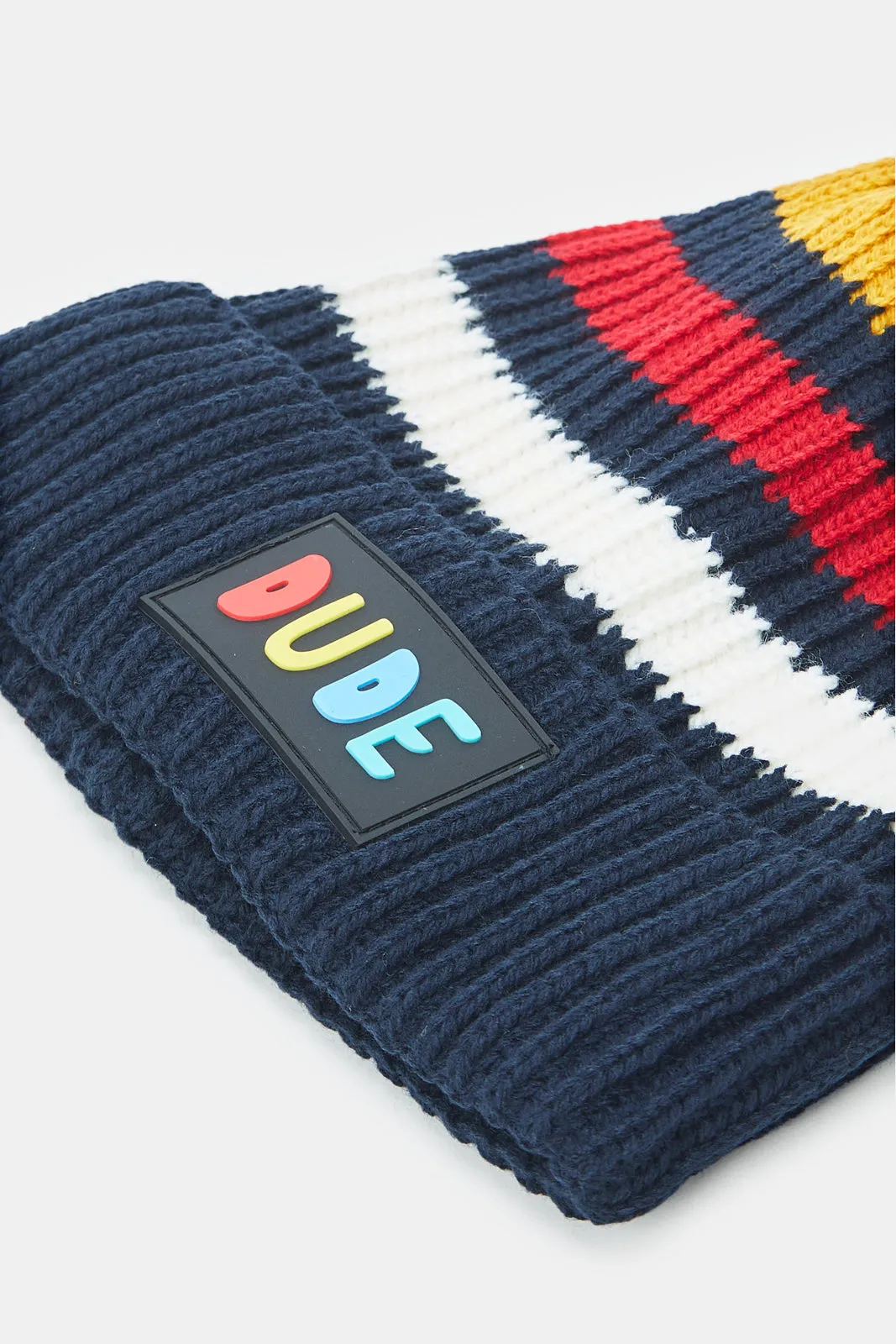 Boys Stripe Assorted Knitted Cap