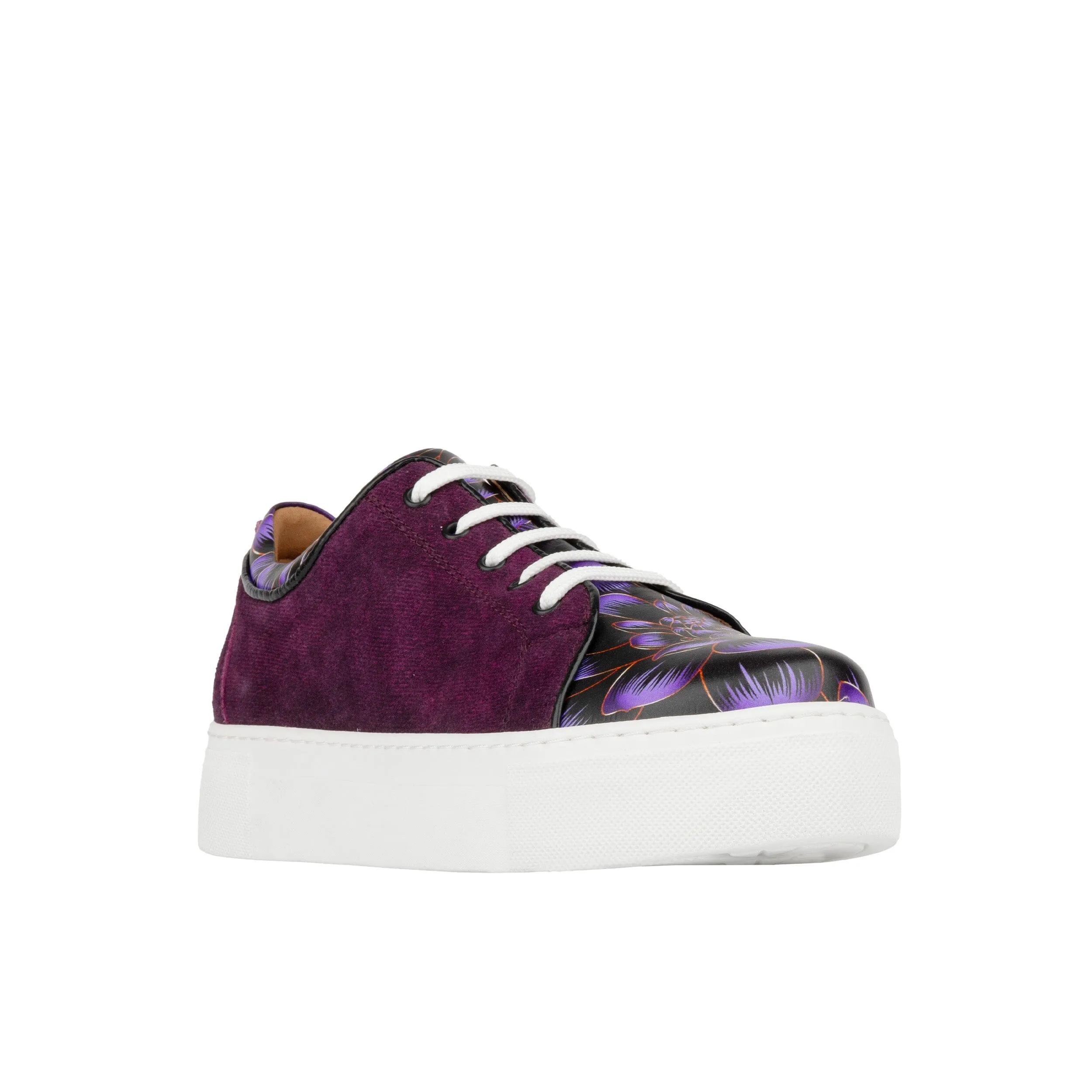 Camila - Purple & Purple Flowers