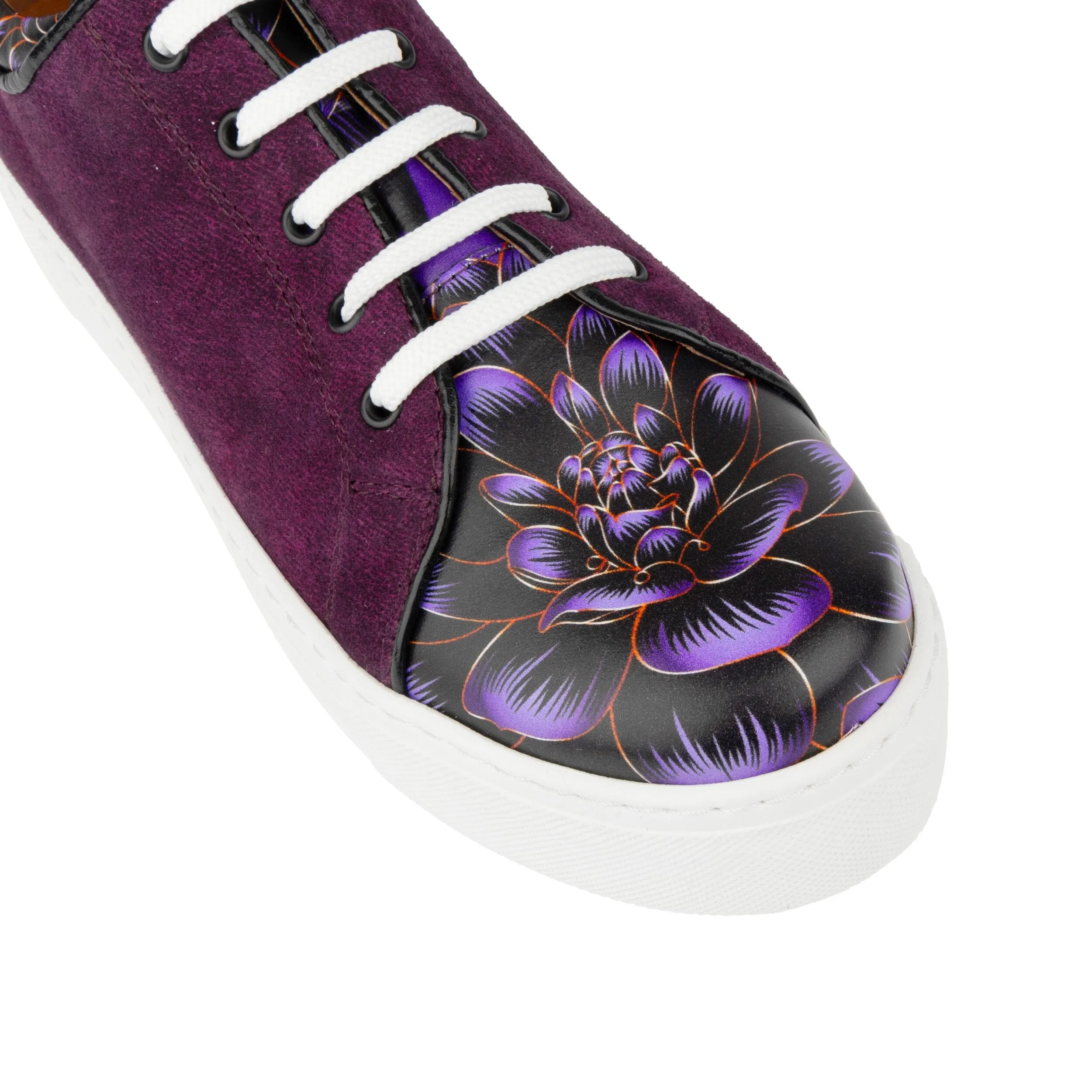 Camila - Purple & Purple Flowers