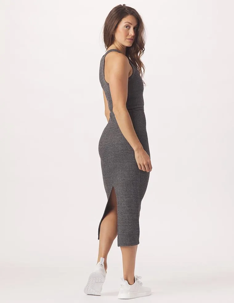 Comfort Dress: Charcoal Heather