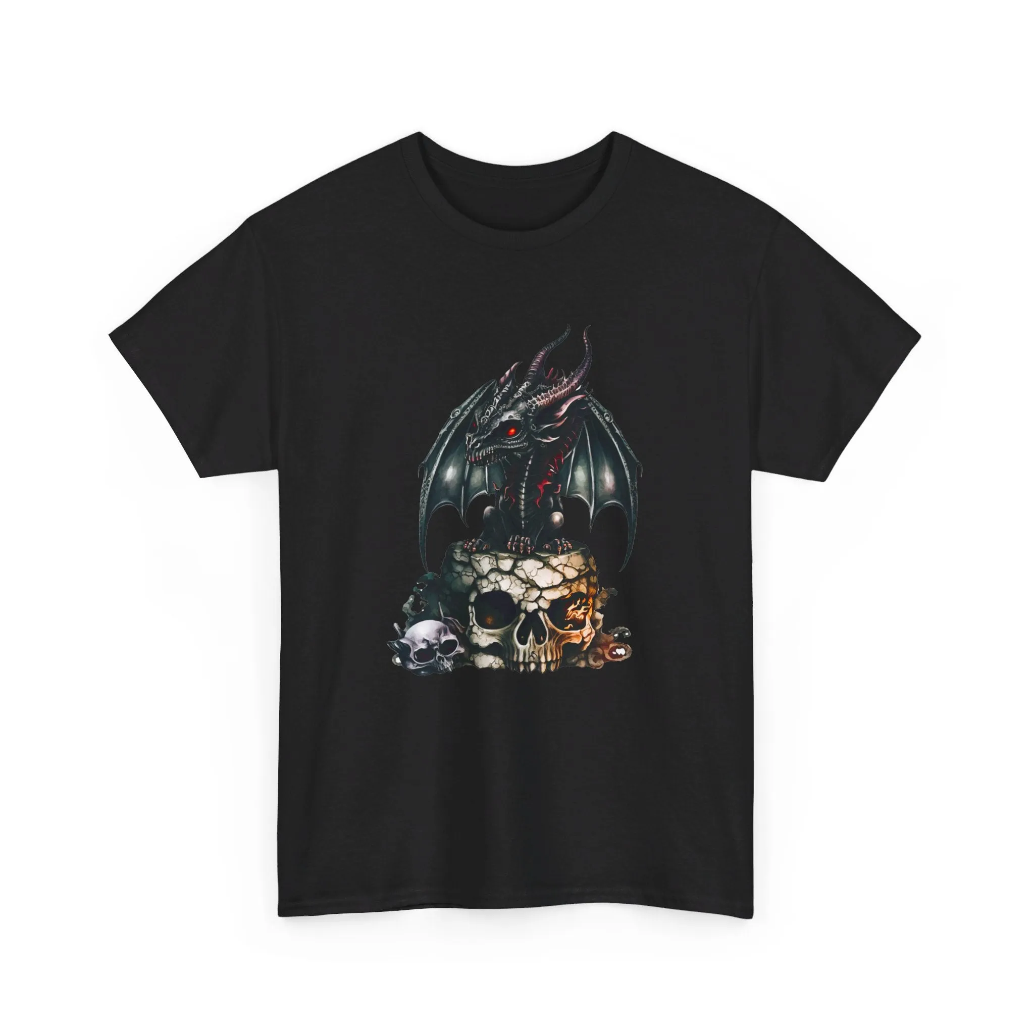 Dragon Skull Unisex Heavy Cotton Tee