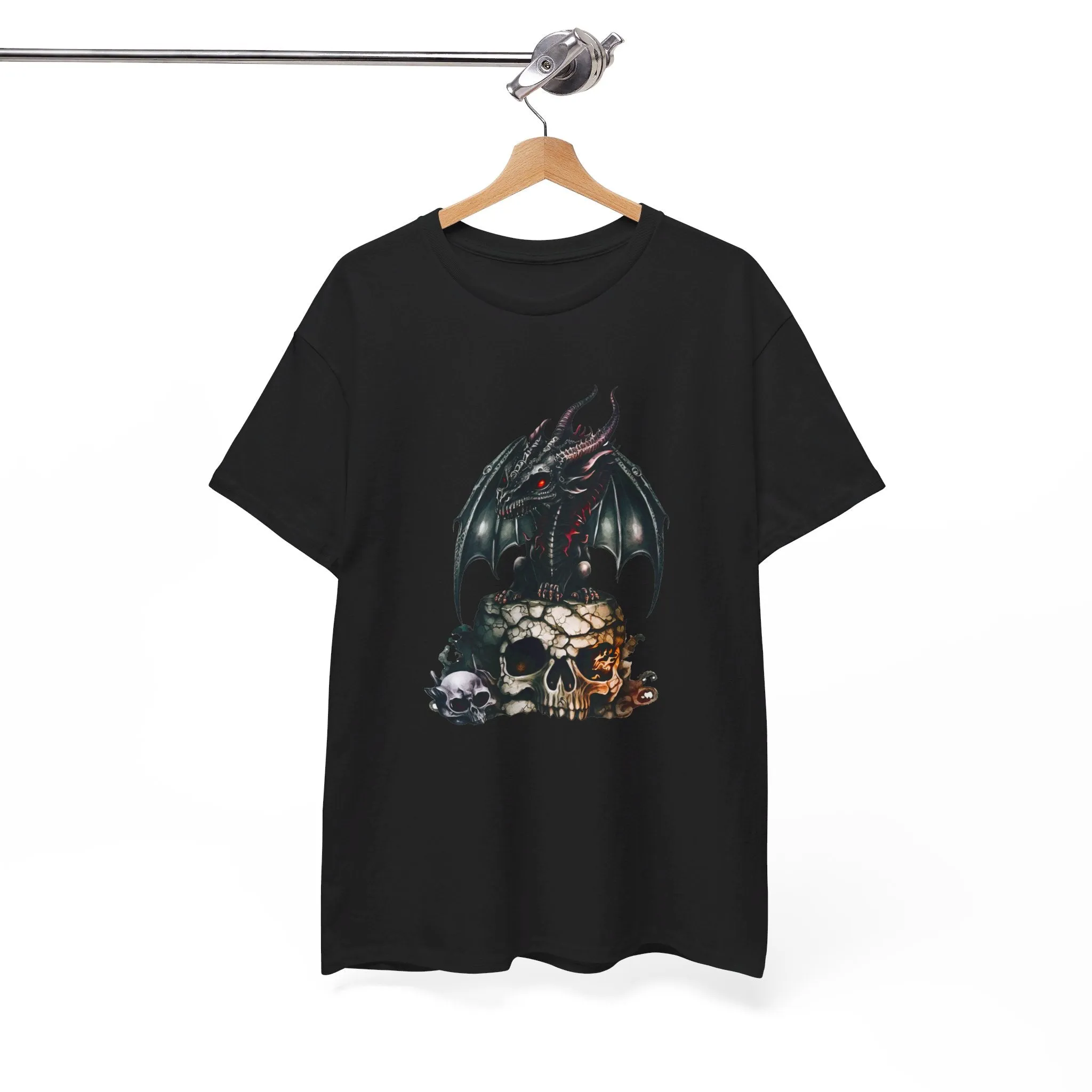 Dragon Skull Unisex Heavy Cotton Tee