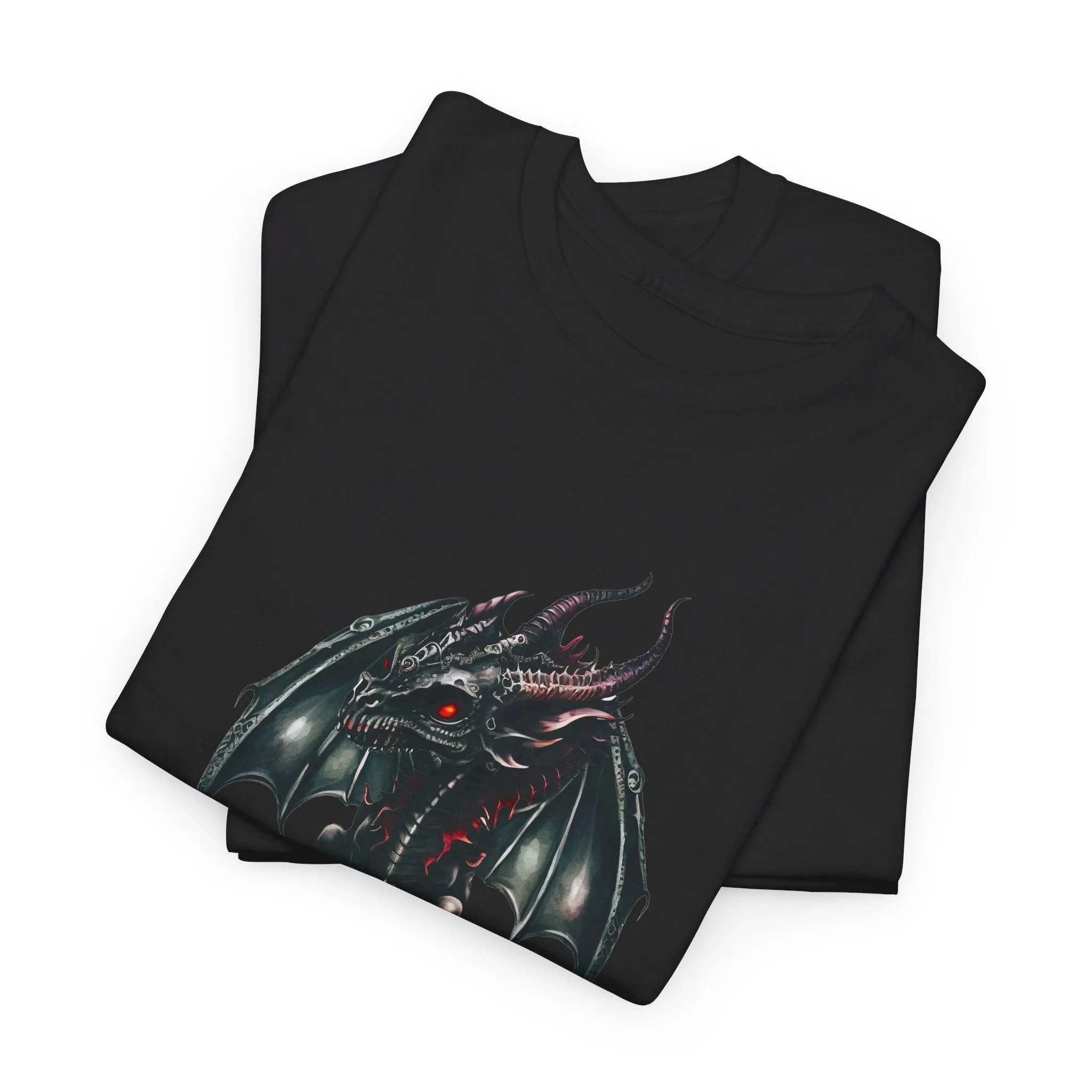 Dragon Skull Unisex Heavy Cotton Tee
