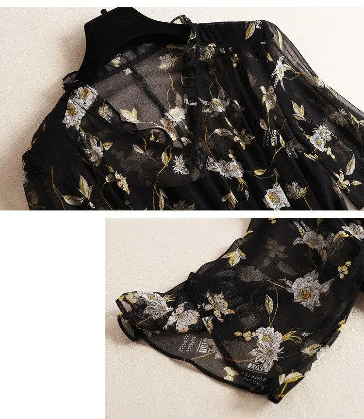 FashionSierra - 100% Natural Silk Women's Dresses