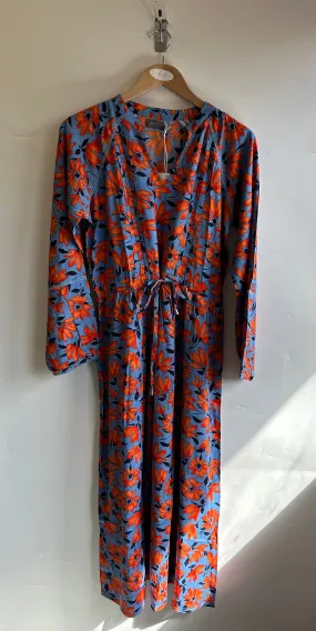 First Avenue 14 Blue Draw String Waist Dress - 2706