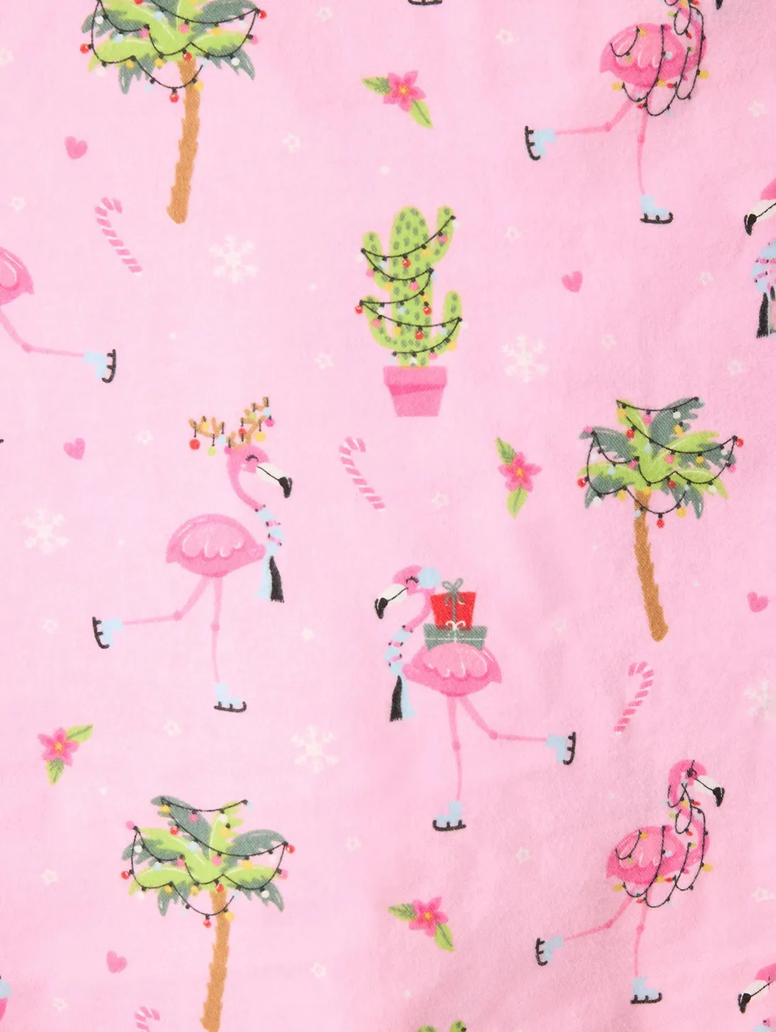Flamingo PJ Set - Pink Violet