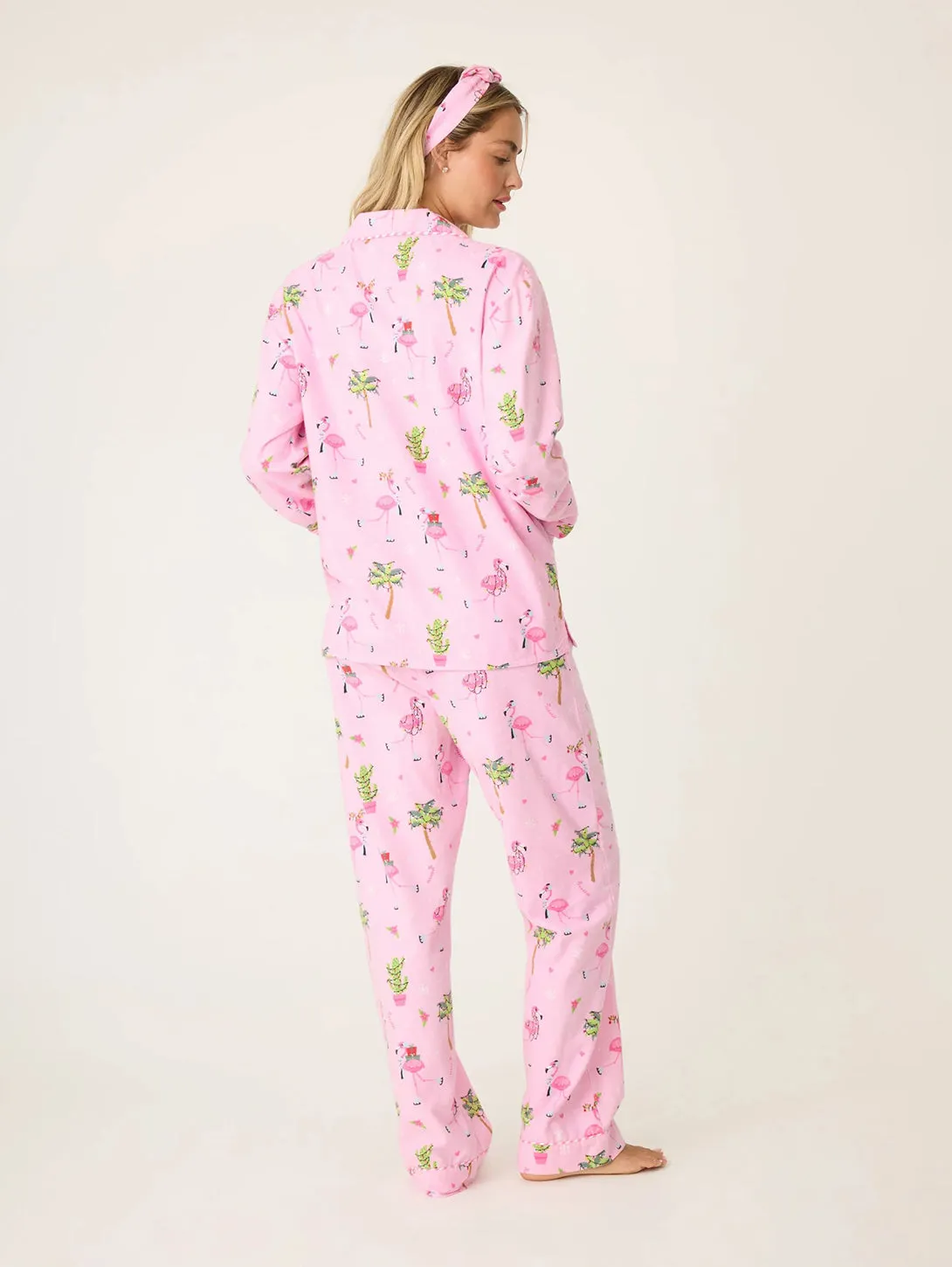 Flamingo PJ Set - Pink Violet
