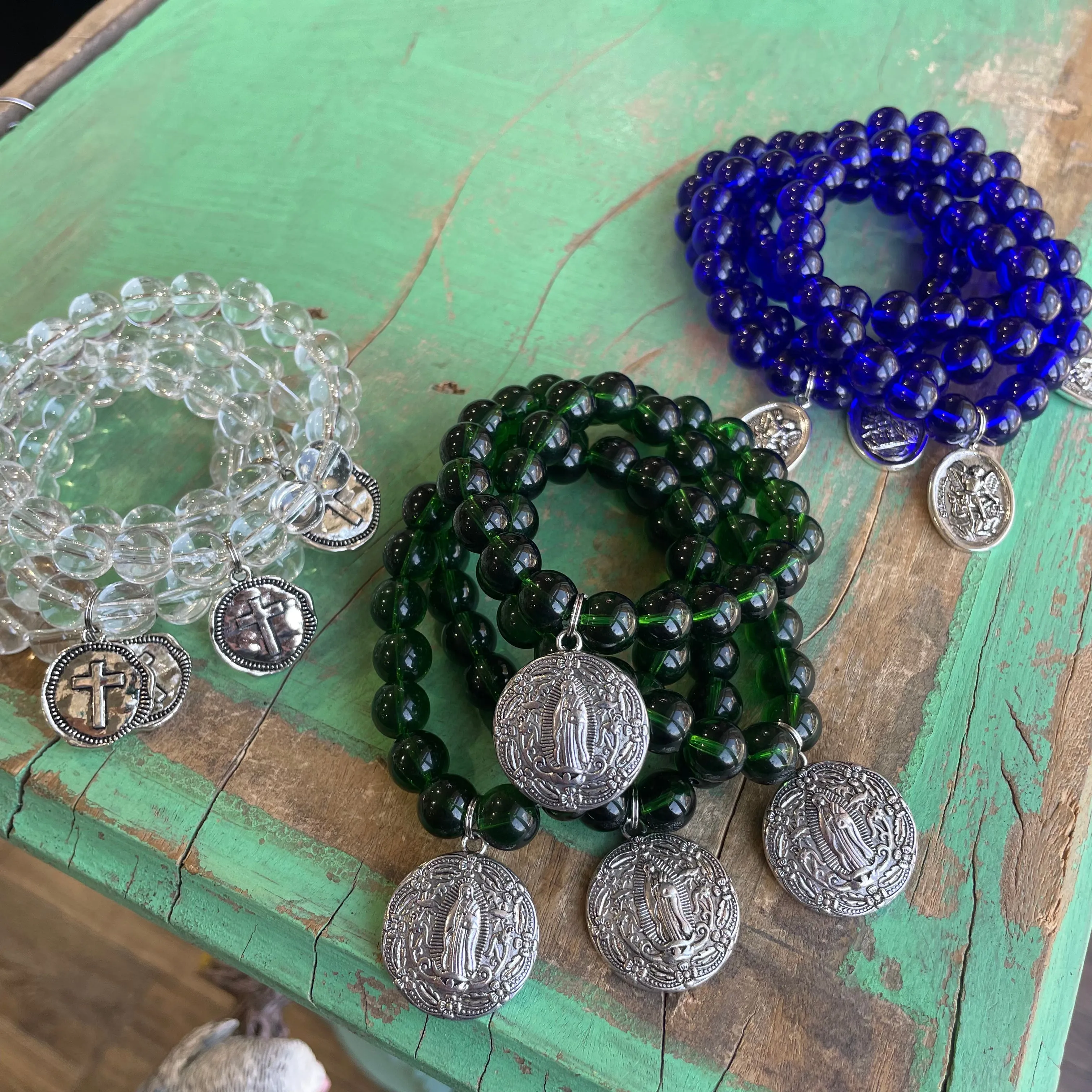 Glass Bead Bracelets