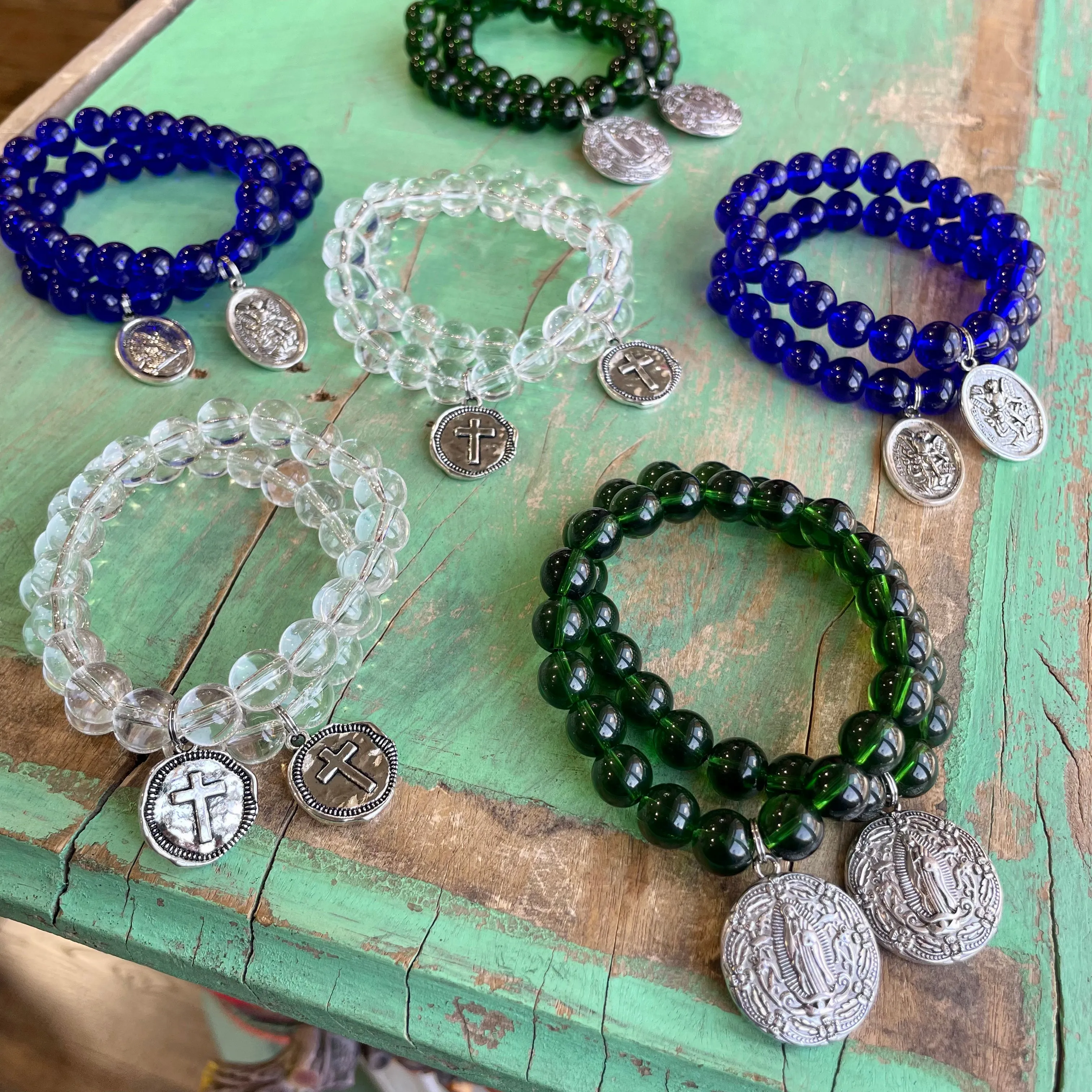 Glass Bead Bracelets