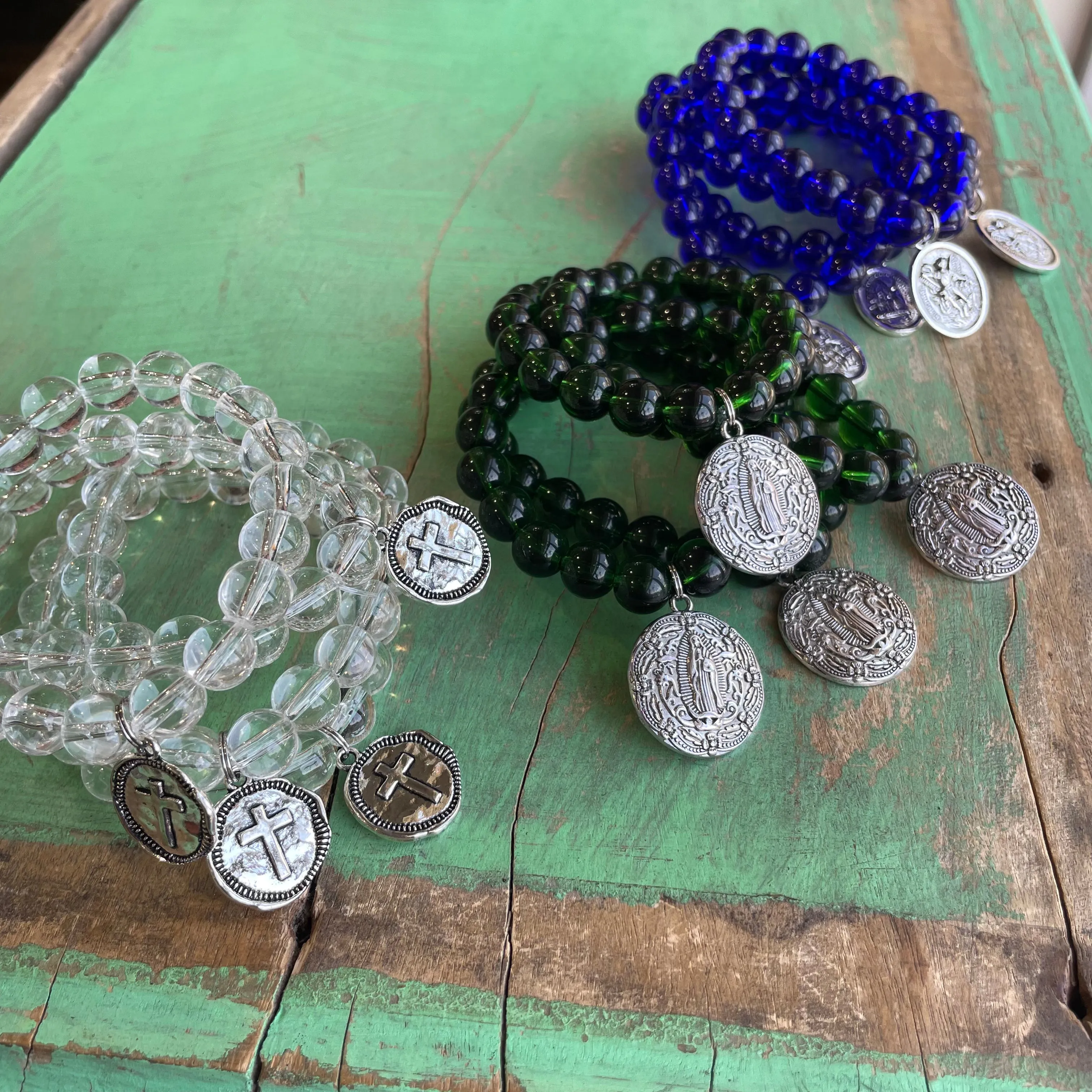 Glass Bead Bracelets