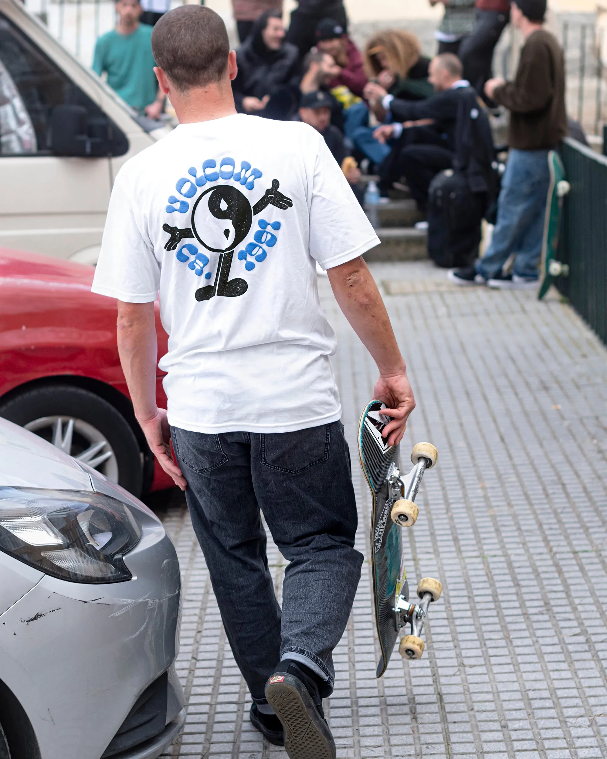 Happy Days Short Sleeve Tee - White