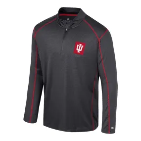 Indiana Hoosiers Cameron 1/4 Zip Windshirt Black Jacket