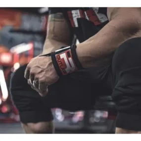 Iron Rebel - Outlaw wrist wraps - 18" Black