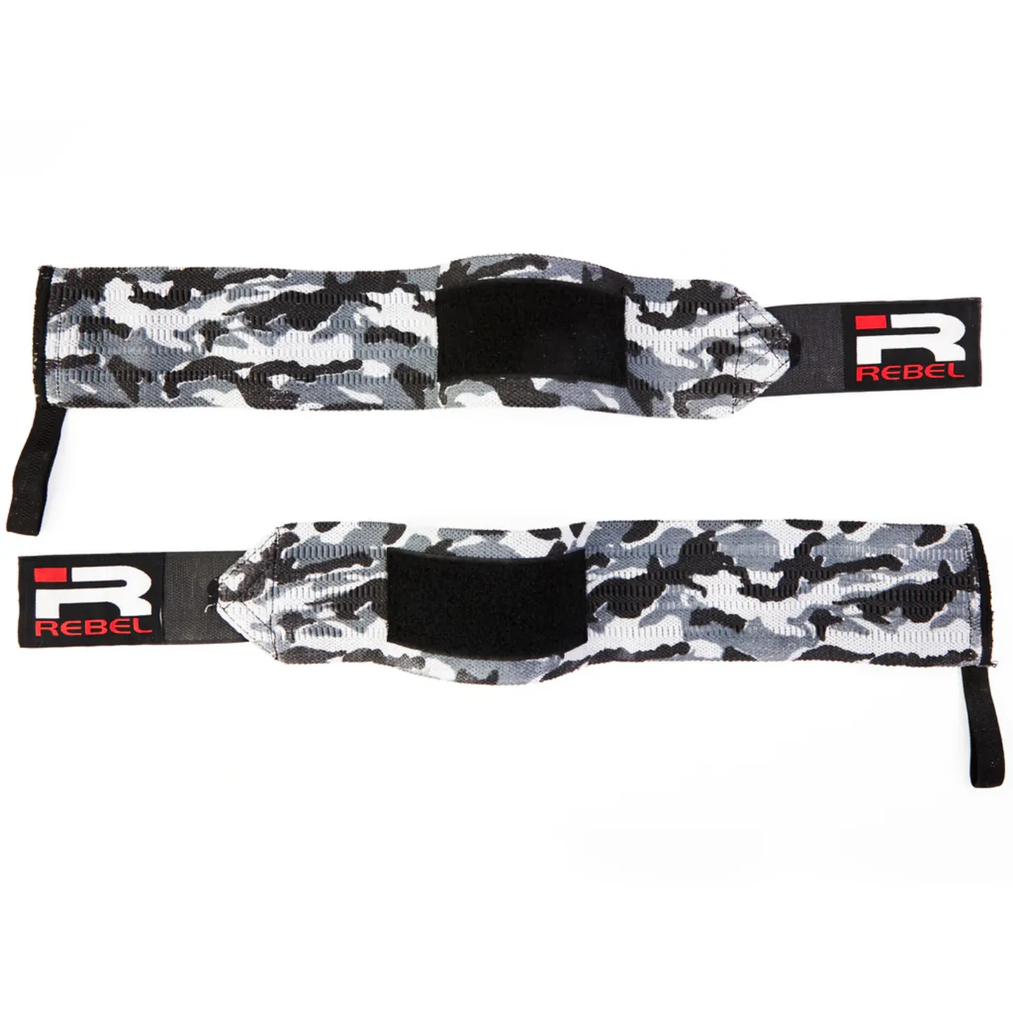 Iron Rebel Wrist Wraps 18" Snow Camo