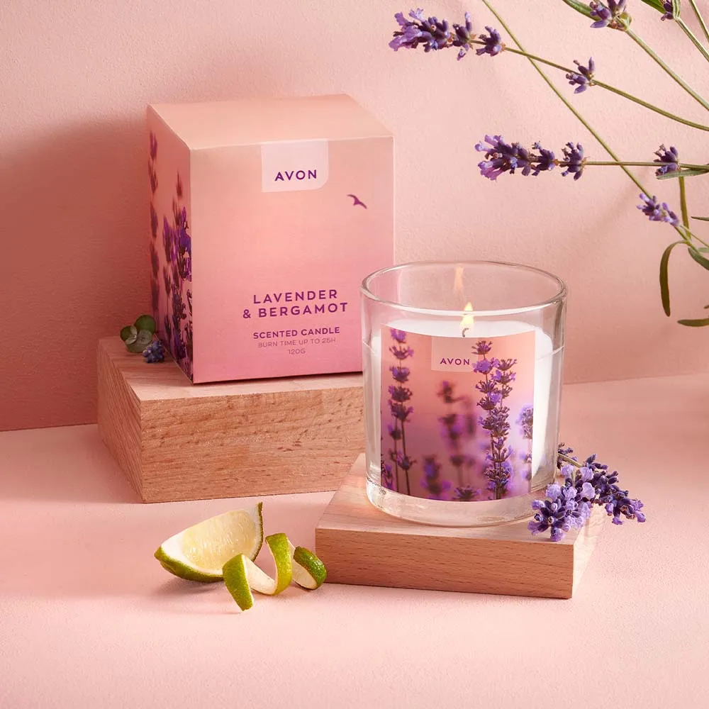 Lavender and Bergamot Small Candle