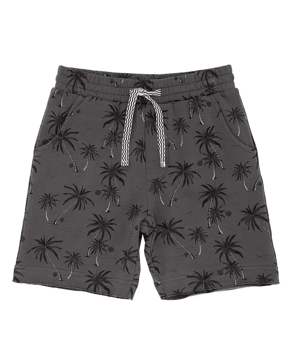Low Tide Short- Charcoal