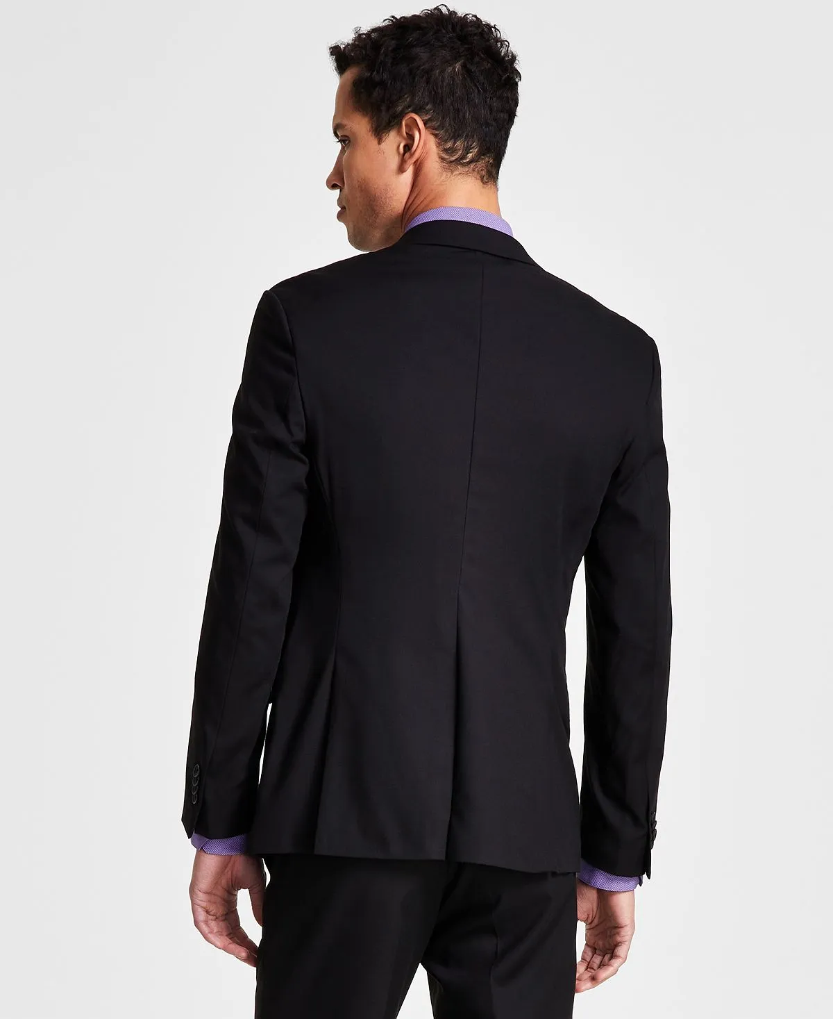 Men's ready flex Kenneth Cole Reaction suit, black