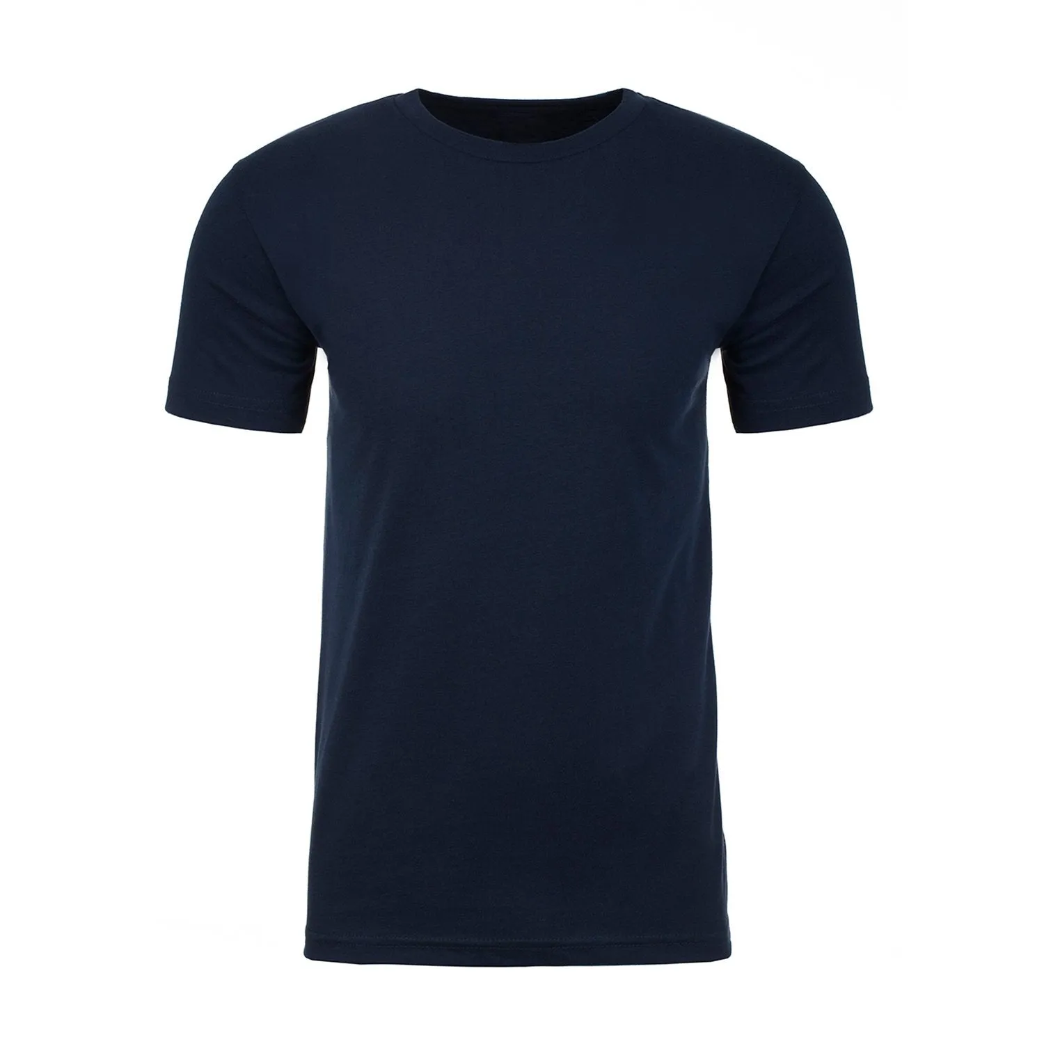 Navy Short Men's Sleeve Crew Neck T-shirt