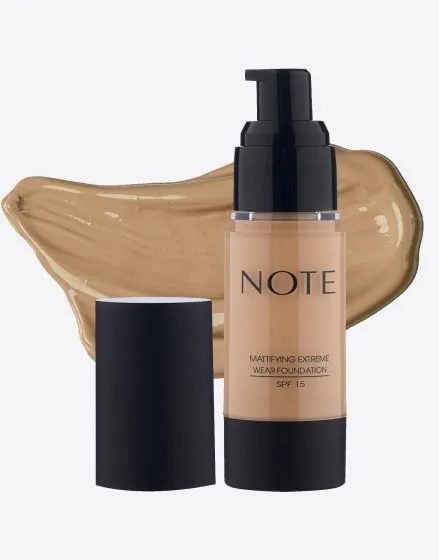 Note Cosmetics Mattifying Extreme Wear Foundation 35ml