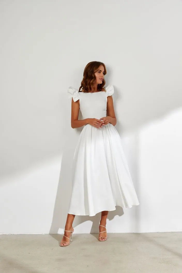 Ornate White Wedding Dress