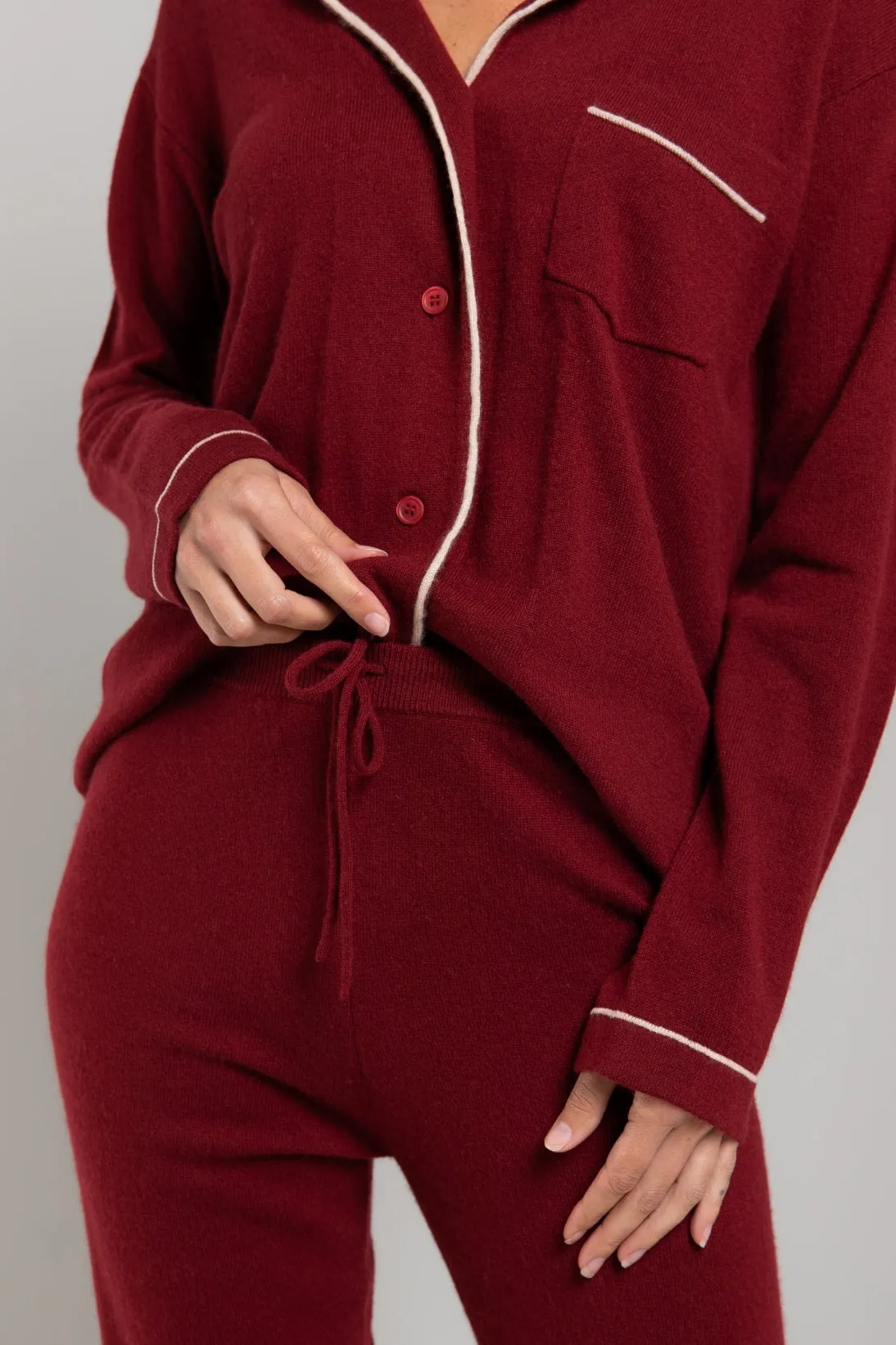 PAJAMA STYLED PANT