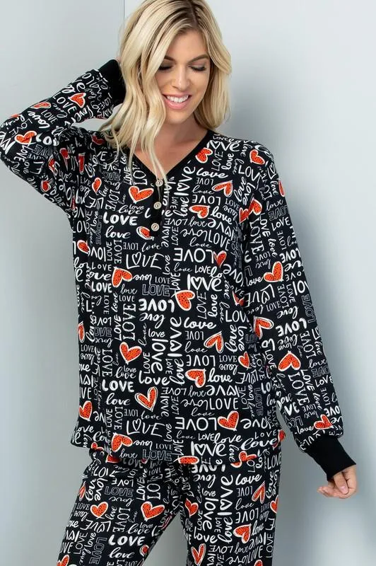 Pre-Order Heart x Love Long-Sleeve Top