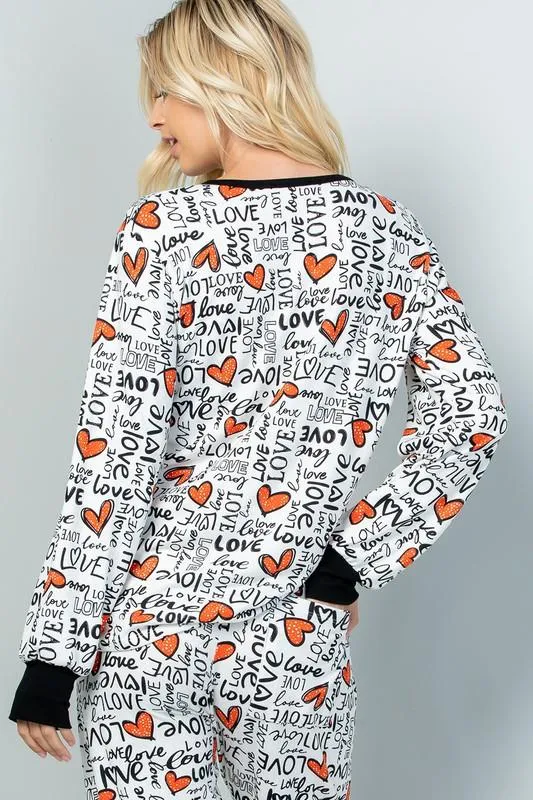 Pre-Order Heart x Love Long-Sleeve Top