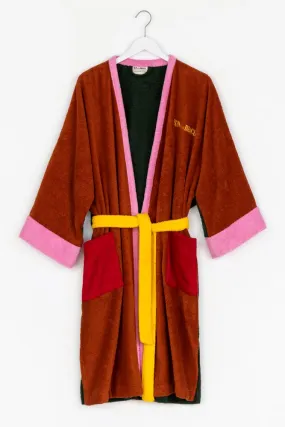 Rainbow Caramel | Kimono Bathrobe