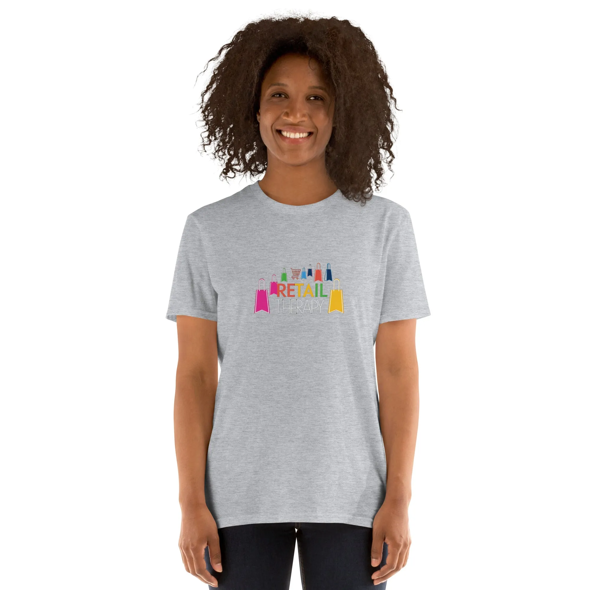 Retail Therapy Short-Sleeve Unisex T-Shirt