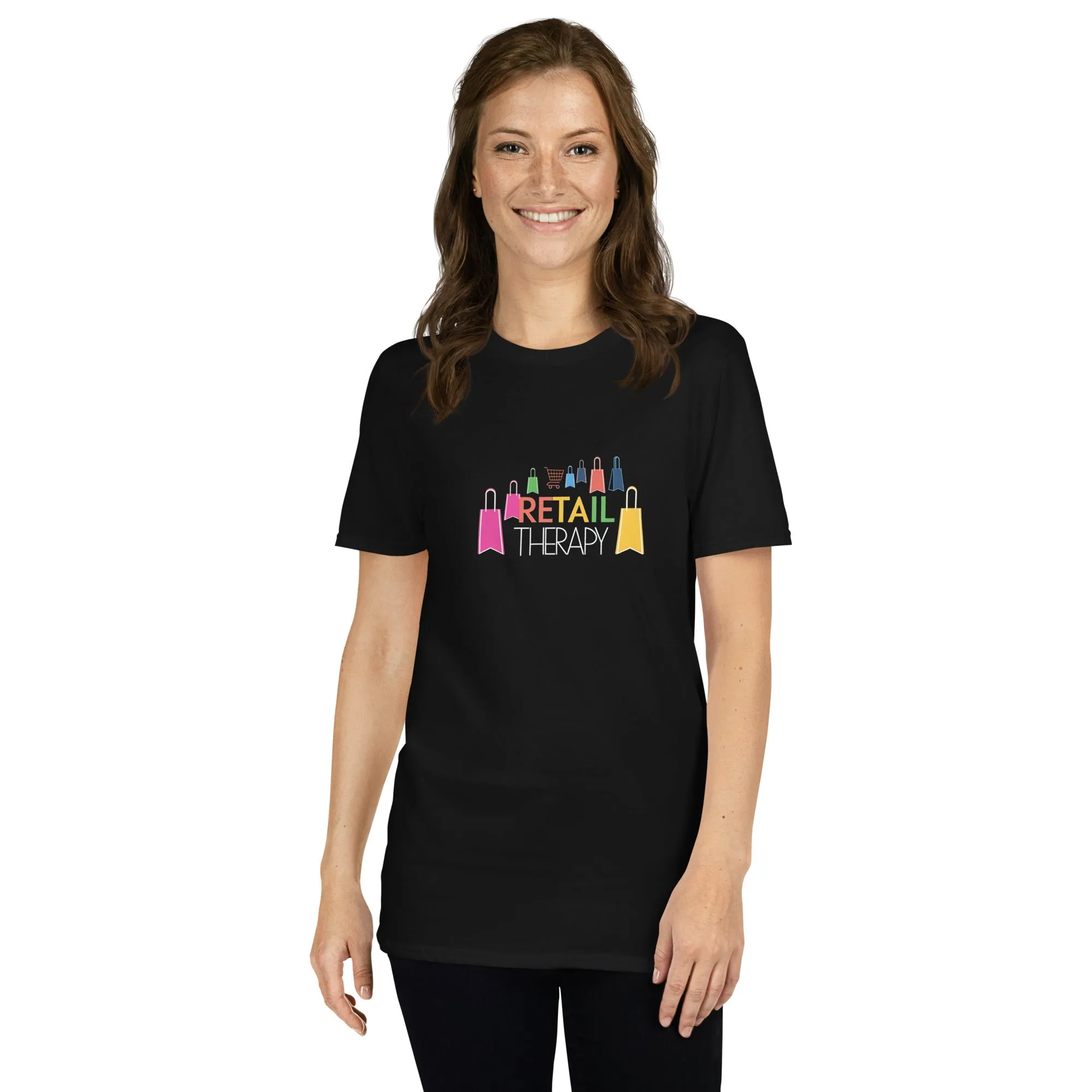 Retail Therapy Short-Sleeve Unisex T-Shirt