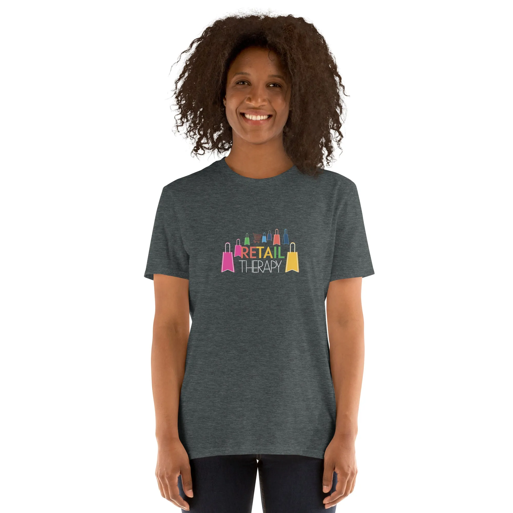 Retail Therapy Short-Sleeve Unisex T-Shirt