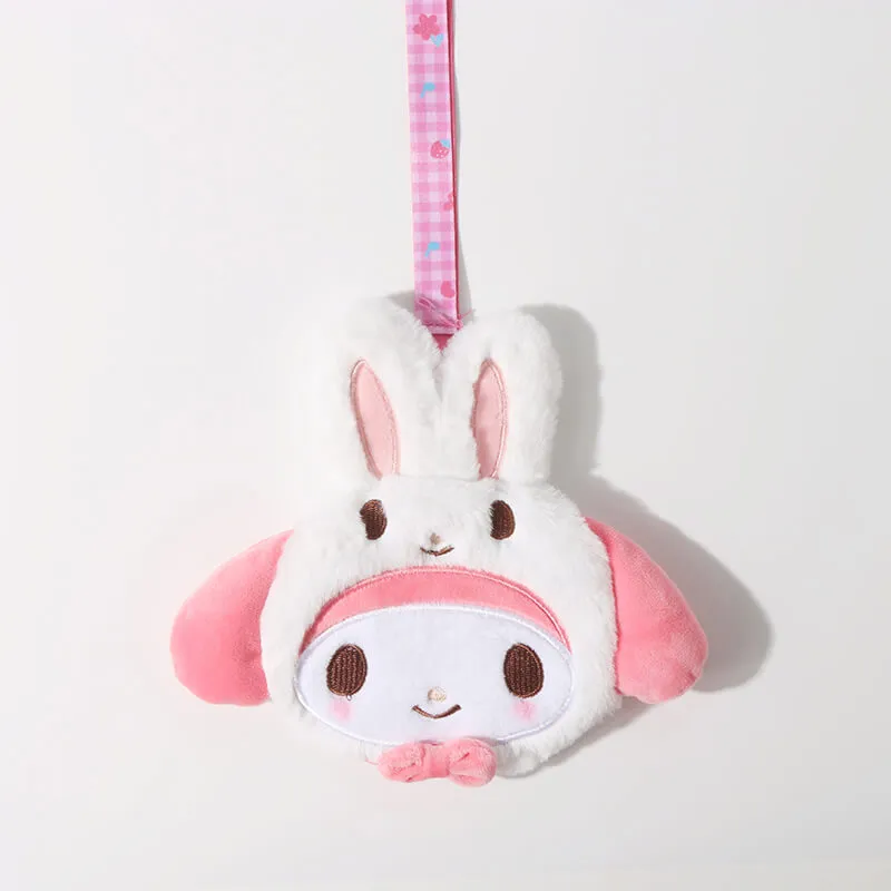 Sanrio Otomodachi Kigurumi Plushie Purse with Card Case