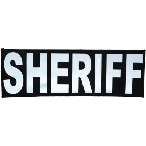 Sheriff Reflective - 4x12 Patch