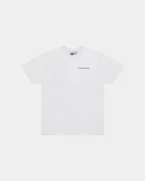 Short sleeve logo T-shirt - White (Final Sale)
